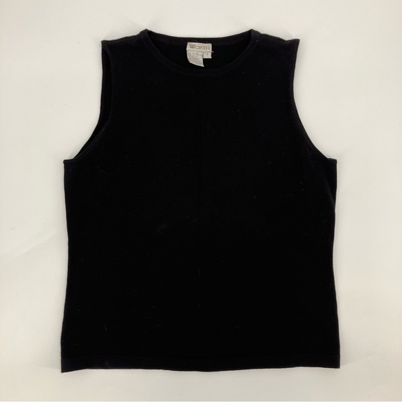 Worth Cotton Blend Sleeveless Knit Top - Size Small - Picture 1 of 7